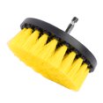 thumbnail image 5 of YAHHU 3PCS Power Scrubber Brush Electric Drill Cleaning Kit for Bathroom Surfaces Multi-Purpose Floor and Wall Cleaning Tool Attachment Set For Grout Tile Tub, Yellow (10 inches / 25.4 cm), 5 of 5