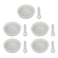 thumbnail image 2 of Juego de 5 morteros de cerámica, mortero de cerámica, suministros de laboratorio científico resistentes al calor químico, 100mL, 2 of 8