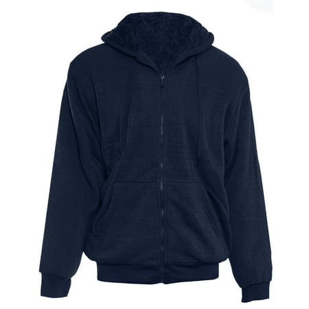 - Alta Men's Hoodie Zip Up Jacket Sherpa Lined Fleece Sweater