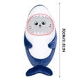thumbnail image 3 of Almohada de peluche con forma de tiburón con forma de gato para niños, 3 of 3