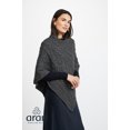 thumbnail image 3 of Aran Knitted Poncho Women's SuperSoft Merino Wool Irish Cape Made in Ireland, One Size, 3 of 6