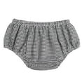 thumbnail image 3 of FYMNSI Newborn Baby Diaper Cover Shorts Pants Unisex Print Bloomers Cloth Diapers Kids Toddler Cute Infant Underwear One Size Black Plaid, 3 of 3
