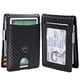 thumbnail image 2 of Cartera para hombre con clip para billetes Bogota Funda con bloqueo RFID contra piratería bancaria - Cartera delgada con clip de metal - Tarjetero seguro para tarjetas de crédito - Tarjetero JM, 2 of 5