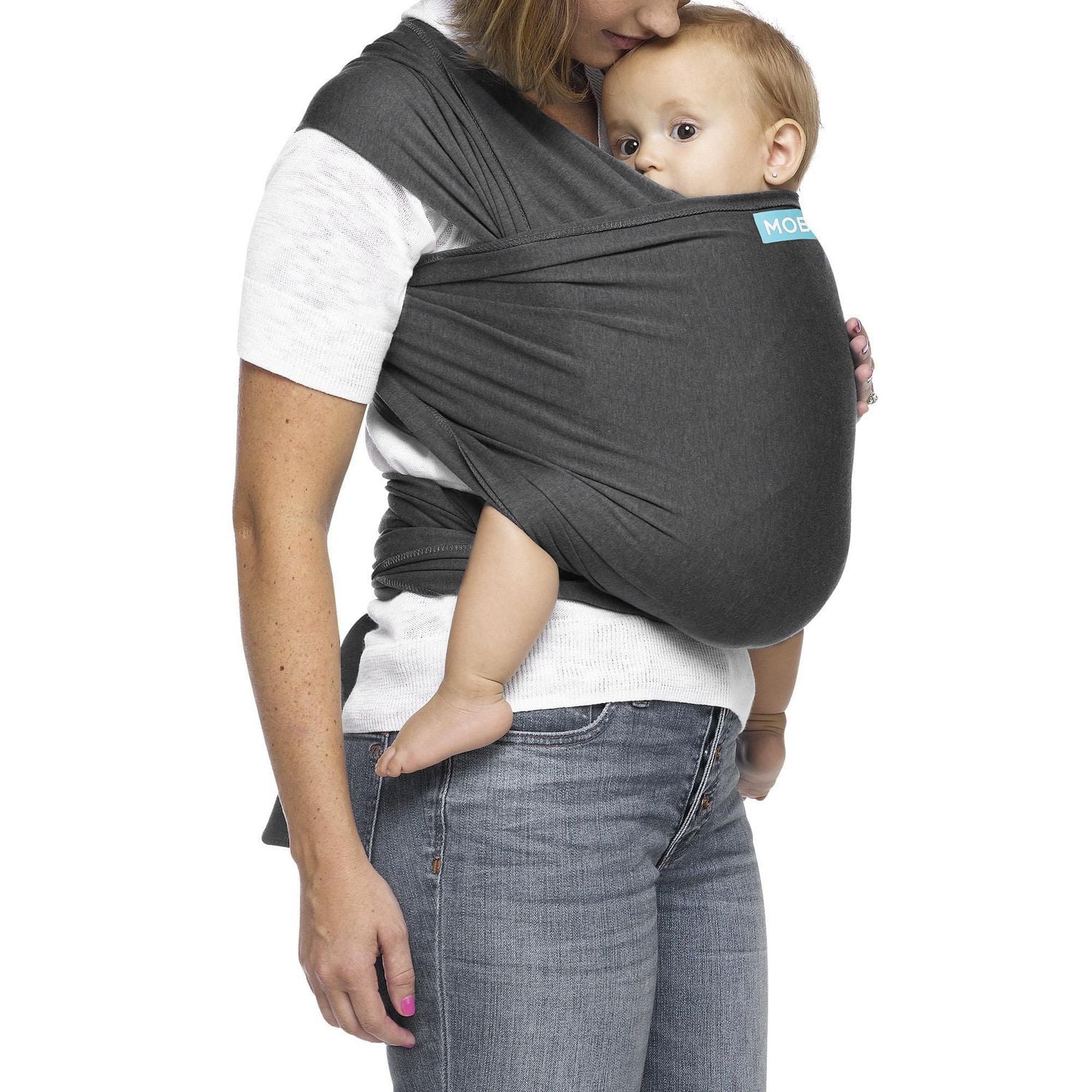 MOBY Wrap Baby Carrier - Evolution Wrap for Newborns & Infants - One size