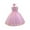 Pink, variant on ZQUUVOU Flower Girl Dress Bowknot Sleeveless Birthday Tulle Dress for Wedding Princess Formal Pageant Dance Ball Gown Yellow