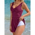 thumbnail image 5 of Asoul Romper Swimsuits for Women Tummy Control One Piece Swimsuits with Shorts Slimming Bathing Suits, 5 of 8
