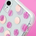 thumbnail image 2 of Case-Mate Tough Wallpapers Case for iPhone XR - Pink Dots, 2 of 6