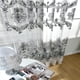 thumbnail image 3 of Elegante Cortina Floral Con Ventana De Tela Quemada, De La Habitación, Cortinas Para La Decoración Del Hotel 白色, 3 of 9