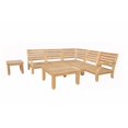 thumbnail image 6 of Anderson Teak Riviera Luxe 7-Pieces Modular Set With Rectangular Table B, 6 of 9