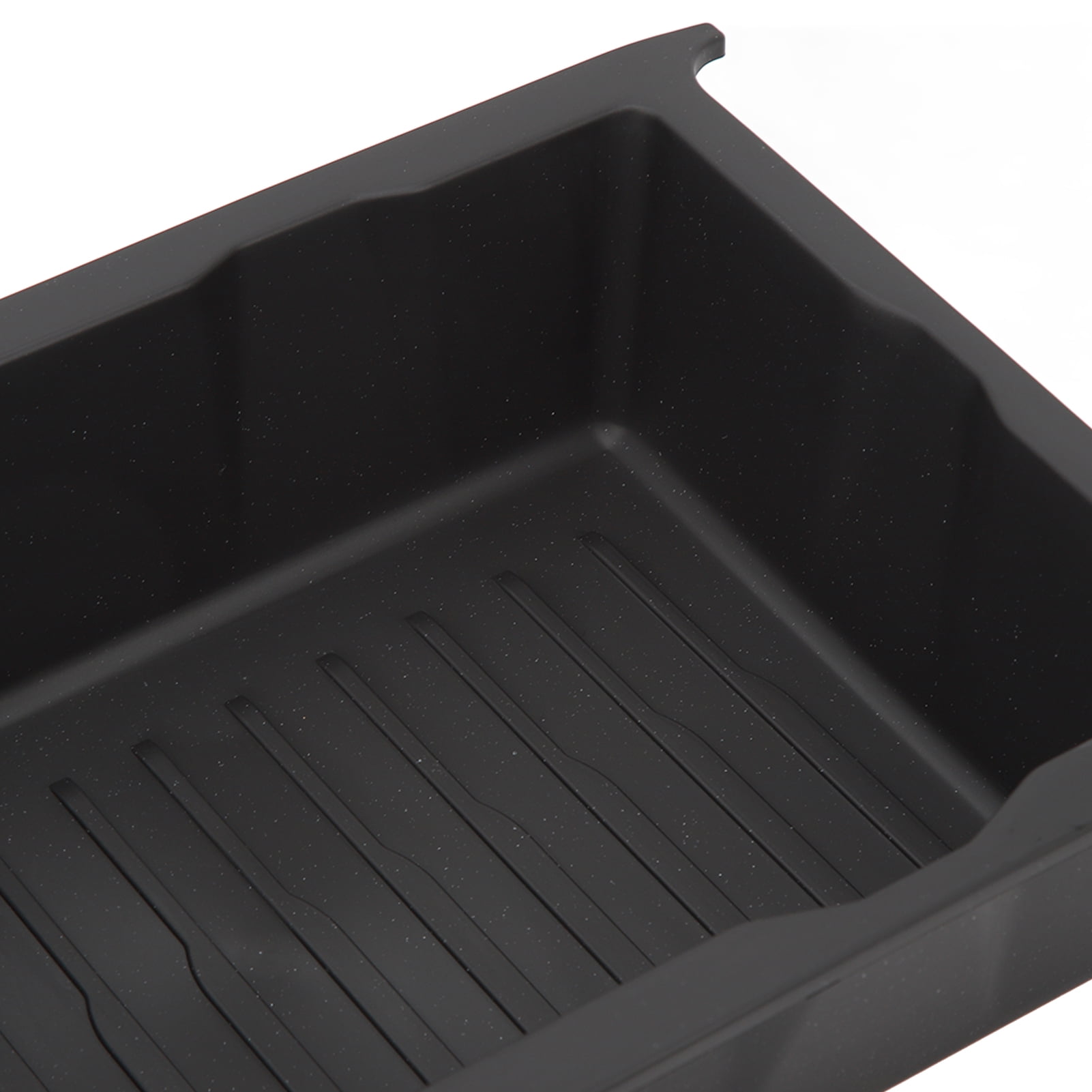 LAZIOEGR 2 Pcs Under Seat Storage Box Organizer Container Tray Replacement for Tesla Model Y 2020-2023, 16.5 x 11.0 x 4.7 Inches / 42 x 28 x 12 cm, Black Custom Fit Auto Interior Accessories Bin