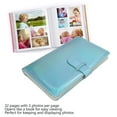 thumbnail image 4 of Mini Livre Photo, Grande Capacité Album 96 Poches Poche Haute Transparence pour Mini Appareil Photo 12, 4 of 7