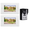 thumbnail image 1 of Intercom  Kit, Video  7in True Color TFT Two Way Intercom Video Doorphone System 2 X, 1 of 8