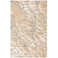 thumbnail image 2 of SAFAVIEH Restoration Vintage Conway Abstract Distressed Area Rug, Gold/Ivory, 3' x 5', 2 of 9