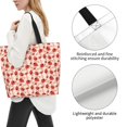 thumbnail image 3 of Naloa Ladybugs With Heart Spots Tote Bag for Women Large Capacity Shoulder Bag for College Work Travel Shopping, 3 of 8