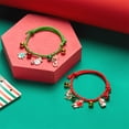 thumbnail image 3 of Yoyauz Christmas Bracelet Set for Ladies Girls Santa Claus Christmas Tree Bell Elk Snowman Gift Charm Adjustable Bracelet For Christmas Accessories Decoration Jewelry Gifts, 3 of 5