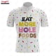 thumbnail image 3 of Maillot de ciclismo Donut Give Up para hombre, manga corta, reflectante, para ciclismo de montaña, para descenso, equipo profesional, novedad de verano, 3 of 5