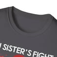 thumbnail image 3 of Sister's Fight Is My Fight Blood Cancer Awareness Month TShirt, 3 of 4