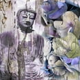 thumbnail image 2 of Surma and Guillen 20x20 Gold Ornate Wood Framed with Double Matting Museum Art Print Titled - Timeless Buddha III, 2 of 4
