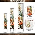 thumbnail image 4 of Fall Pumpkin Garden Stake &ndash; Rustic Autumn Outdoor Yard Decor 42 Inch, 4 of 8