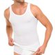 thumbnail image 2 of SCHIESSER Paquete de 2 camisetas de hombre - Chaqueta, Algodón Essentials, Double Rib, Blanco 5 (Gr. M), 2 of 3