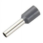 Baomain AWG 12/4.0mm Wire Copper Crimp Connector Insulated Ferrule Pin Cord End Terminal E4018 Gray Pack of 100