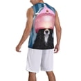 thumbnail image 5 of Rocae Dog in Hairdresser for Men's Basketball Jersey Lightweight and Breathable Athletic Tank Top,Quick-Drying Sports Jersey, 5 of 9
