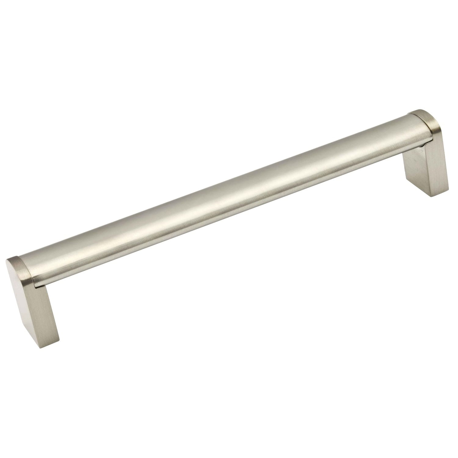 2 Pack Slate Edition 12-5/8" (320mm) Center Brushed Nickel Kitchen Cabinet Handle Pull Length 12-7/8" (327mm)