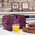 thumbnail image 6 of Gaeub ink Donkey Pop Art Print 2 Slice Toaster Cover, Toaster Bags,Small Appliance Toaster Cover for Kitchen,Toaster Oven Dustproof Cover, 6 of 7