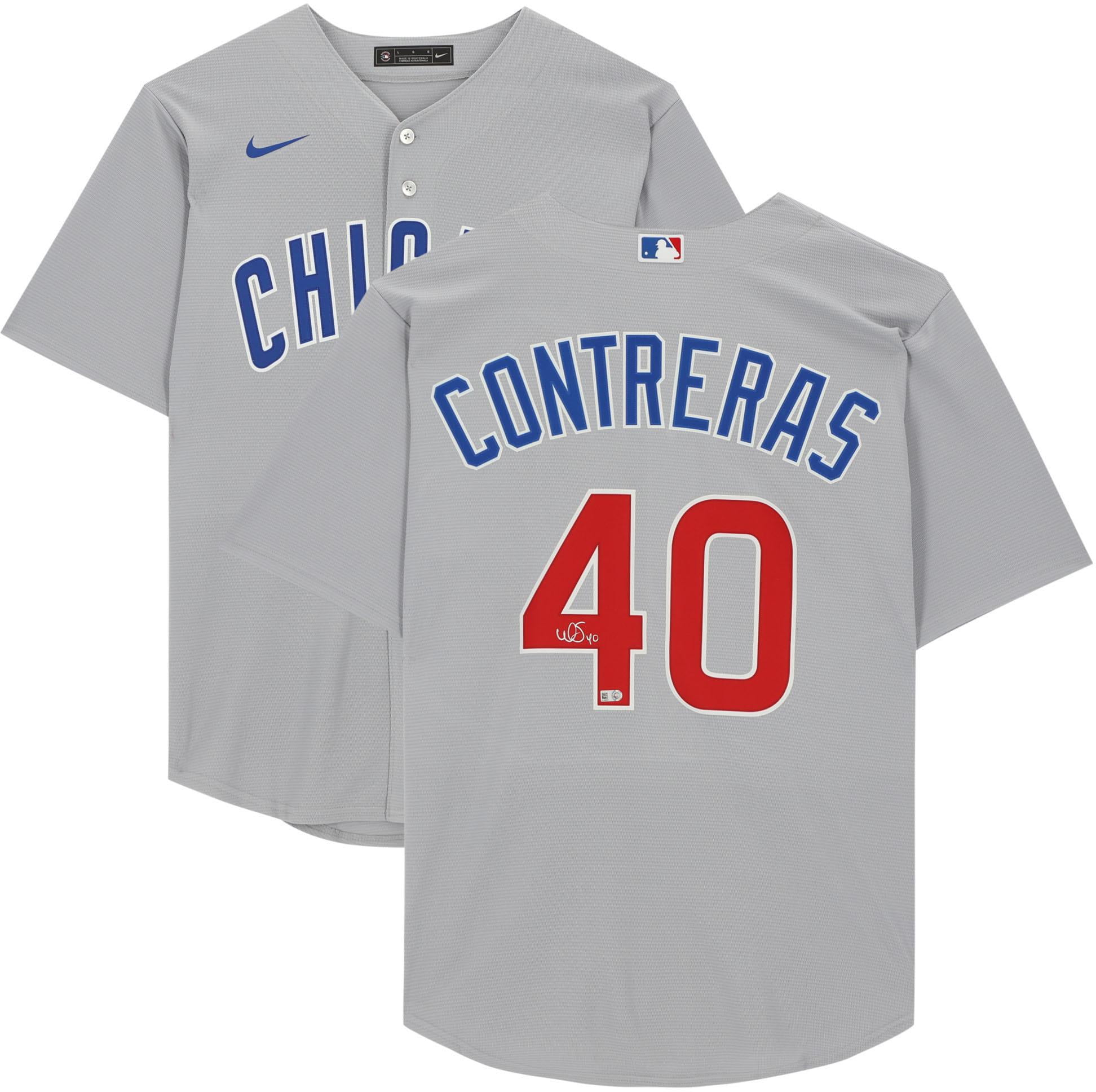 chicago cubs replica road jersey