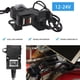 thumbnail image 1 of Adaptador De Corriente Para Cargador De Motocicleta, Cargador Usb Para Motocicleta, Kit De Adaptador Usb, Cargador Rápido Usb Dual Impermeable Para Motocicleta Para Teléfono Inteligente, Tableta, Gps Muyoka Hogar, 1 of 6