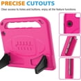 thumbnail image 5 of SUPNICE Kids Case for Fire HD 10 & Fire HD 10 Plus Tablet (13th/11th Generation, 2023/2021 Release), with Screen Protector, Shockproof Handle Stand Kids Case for Amazon Fire HD 10 Tablet,Pink, 5 of 8