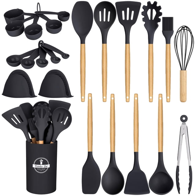 Juego de utensilios de cocina Hoenart 24 piezas de silicona