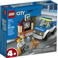 thumbnail image 5 of LEGO City Police Dog Unit 60241 Building Set for Kids (67 Pieces), 5 of 7