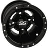 Matte Black 9x8, 4/115, 3+5 ITP SS112 Sport Aluminum Wheel - 0928386536B
