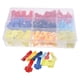 thumbnail image 1 of Kit de 160 conectores en T para cables eléctricos, empalmes rápidos, autopelables, aislados, macho, desconexiones rápidas, cableado automotriz, conector en T impermeable., 1 of 7