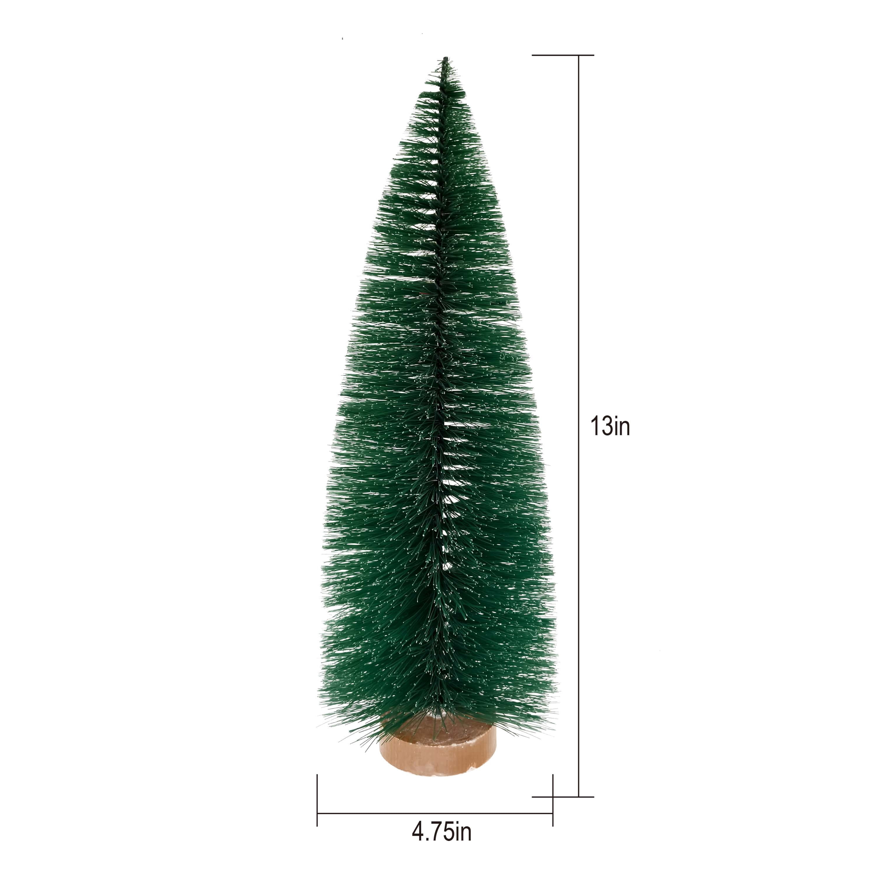 Christmas Village Pine Tree, Green, 13", by Holiday Time