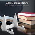thumbnail image 3 of Acrylic Display Stand Book Holder Textbook Stands Record Shelf Album Shelf for Displaying Photo Fram, 3 of 5