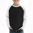 thumbnail image 5 of KyCheLot Kids Girls T Shirts Casual Long Sleeve Tee Crewneck Color Block Cute Spring Blouses Tops 2-15 Years, 5 of 6