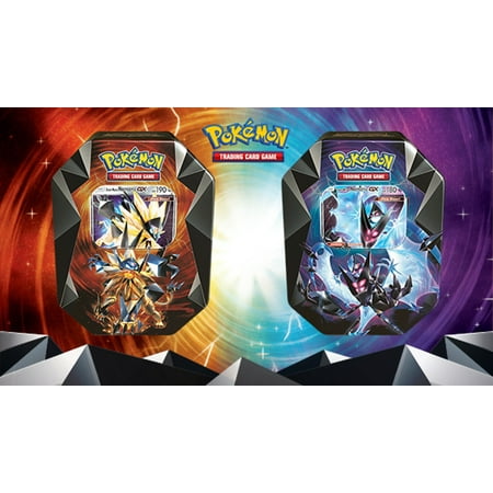 - 2018 Pokemon Spring Tin Necrozma Prism Trading Cards