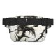 thumbnail image 3 of Fotbe Black And White Rose Cangurera Cuadrada con Estampado de Doble Capa, Bolsa de Cintura Ajustable Mini para Hombres y Mujeres, 3 of 9