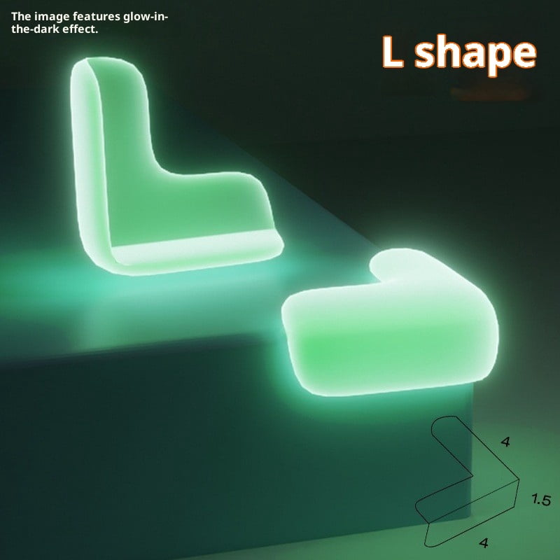 Yl-YANG Furniture Glass Table Desk Cupboard Corner Guards Clear Cushion Cover Protector Bumper 30pcs noctilucent