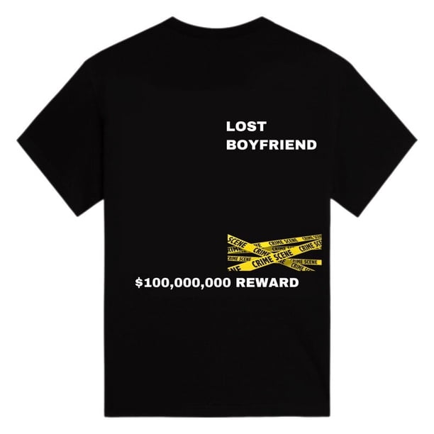 Camiseta de camisa de alta calidad impresa a la moda BTS novio perdido título | artículos populares