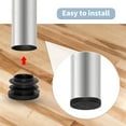 thumbnail image 6 of Flyshop Black Plastic Hole Plug Round Tubing End Cap Chair Glide Inserts 19 mm, 3/4", 8 Pieces, 6 of 7