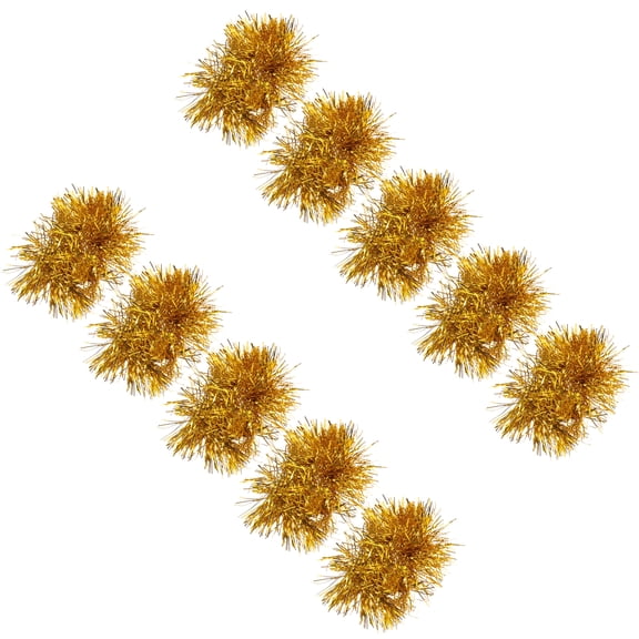 10 Pcs Christmas Tinsel Garland Cheerleading Wrist