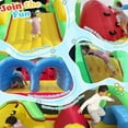 thumbnail image 4 of Adnoom Inflatable Bounce House with Obstacle Course, Climbing Wall, Dual Tunnel, Bounce House and Large Slide, Kid Bounce Castle for 2~3 Chlidren, Jumping Castle with 680W Blower, Indoor & Outdoor, 4 of 12