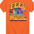 thumbnail image 3 of Trolls - Band Together - Feel The Music - Toddler and Youth Short Sleeve Graphic T-Shirt, 3 of 5