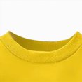 thumbnail image 6 of Gibobby Toddler Boy Clothes Boy Fall Winter Outfit School Casual Long Sleeve Letter Sweatshirt Plaid Jogger Pants Set 2T 3T 4T 5T 6T 7T 8T 9T Little Boys Winter Outfits Clothes(3-4 Years,Yellow), 6 of 6