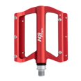 thumbnail image 3 of Pedales para Bicicleta BMX HS Alnc-830B 1/2 Aluminio rojo Plateado, 3 of 5