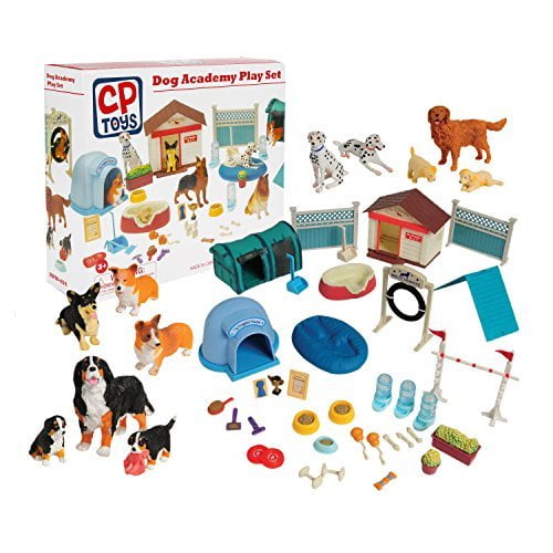 dog academy playset