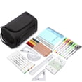 thumbnail image 6 of Multi-Functional Large Capacity Student Pencil Case - Waterproof, Durable Oxford Fabric Stationery Bag with Simple Design for Organized Storage, 6 of 9